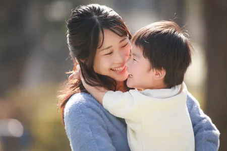 子連れでパーソナルジムに通う30代女性の様子