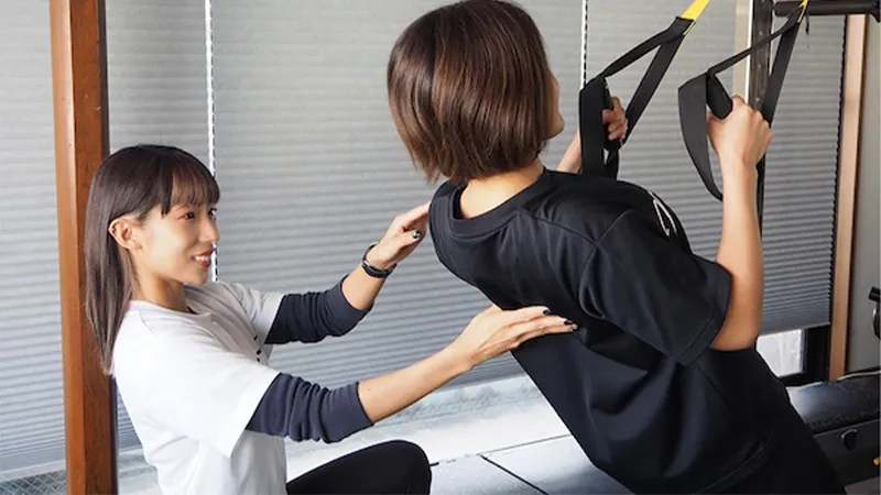 元看護師トレーナーによる指導風景