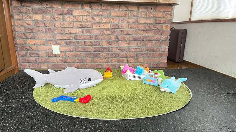 子連れでも安心の個室